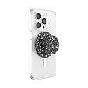 PopSockets Phone Grip for MagSafe, Magnetic Holder, Phone Stand, Black - Black Speckle
