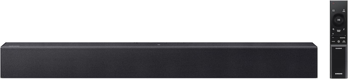 Samsung S-Series HW-400F 2.0ch with Built-in Woofer, Voice Enhance & Night Mode, Surround Sound Expansion, Adaptive Sound, Movie & Gaming