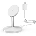 Magnetic Wireless Mag Safe Charger iPhone Stand,Magnet Wireless iPhone Charger Stand 6FT Fast Mag-Safe Charging Station Pad for Apple iPhone 16 Pro