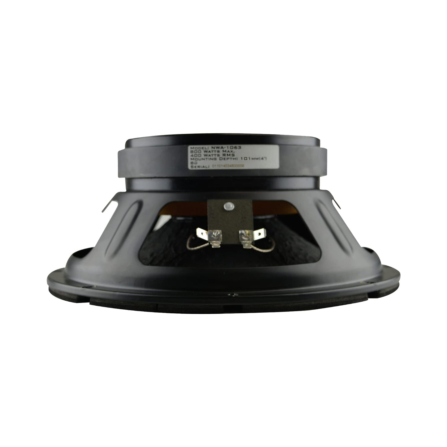 Audiopipe 10" Professional Public Address Woofer (NWA-1063), High Power, 800Watts, 50 oz Magnet, 8 Ohms, 3" Voice Coil, Superior Performance
