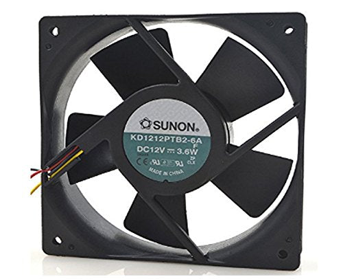 Sunon 12cm Cooling Fan KD1212PTB2-6A DC Brushless Fan 12V 3.6W 3-Wire Connector