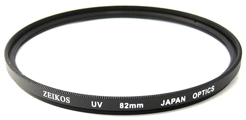 Zeikos 82mm UV Protection Multi-Coated Glass Filter For Sigma 10-20mm f/3.5 EX DC HSM, Sigma 12-24mm f/4.5-5.6 & Sigma 24-70mm f/2.8 Lens