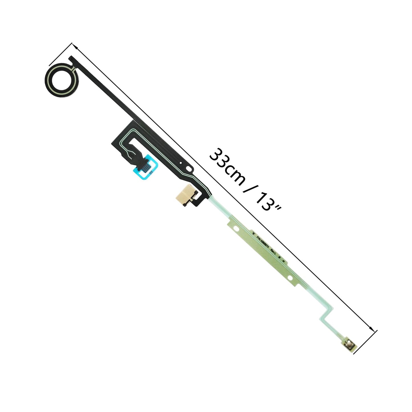 Auto-plaza 3 Pcs Power Switch Flex Ribbon Cables Sync Touch ON Off Sensor Repair Part Replacement Compatible with X-One Console
