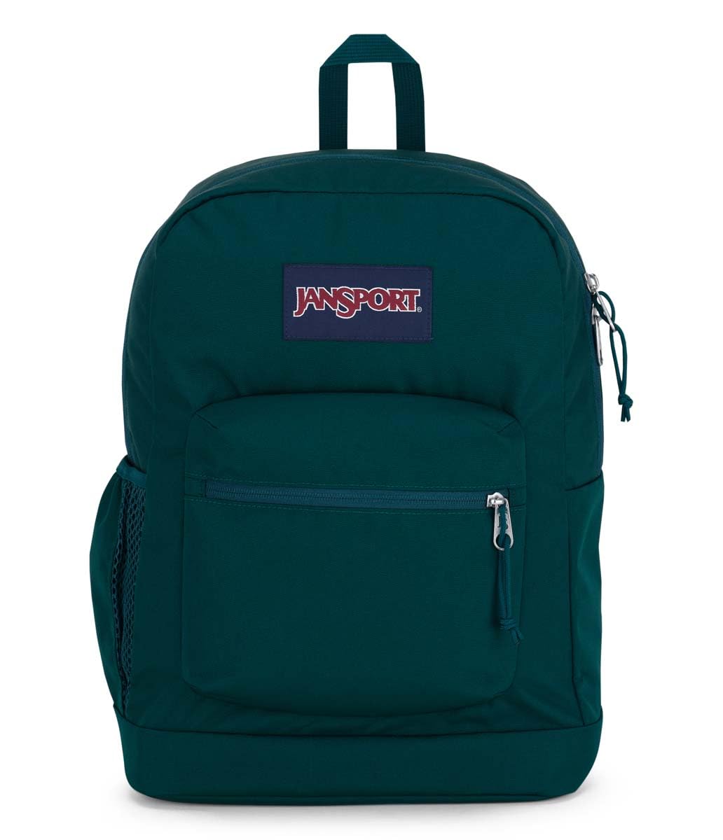 JanSport 26L Cross Town Plus Backpack, Deep Juniper