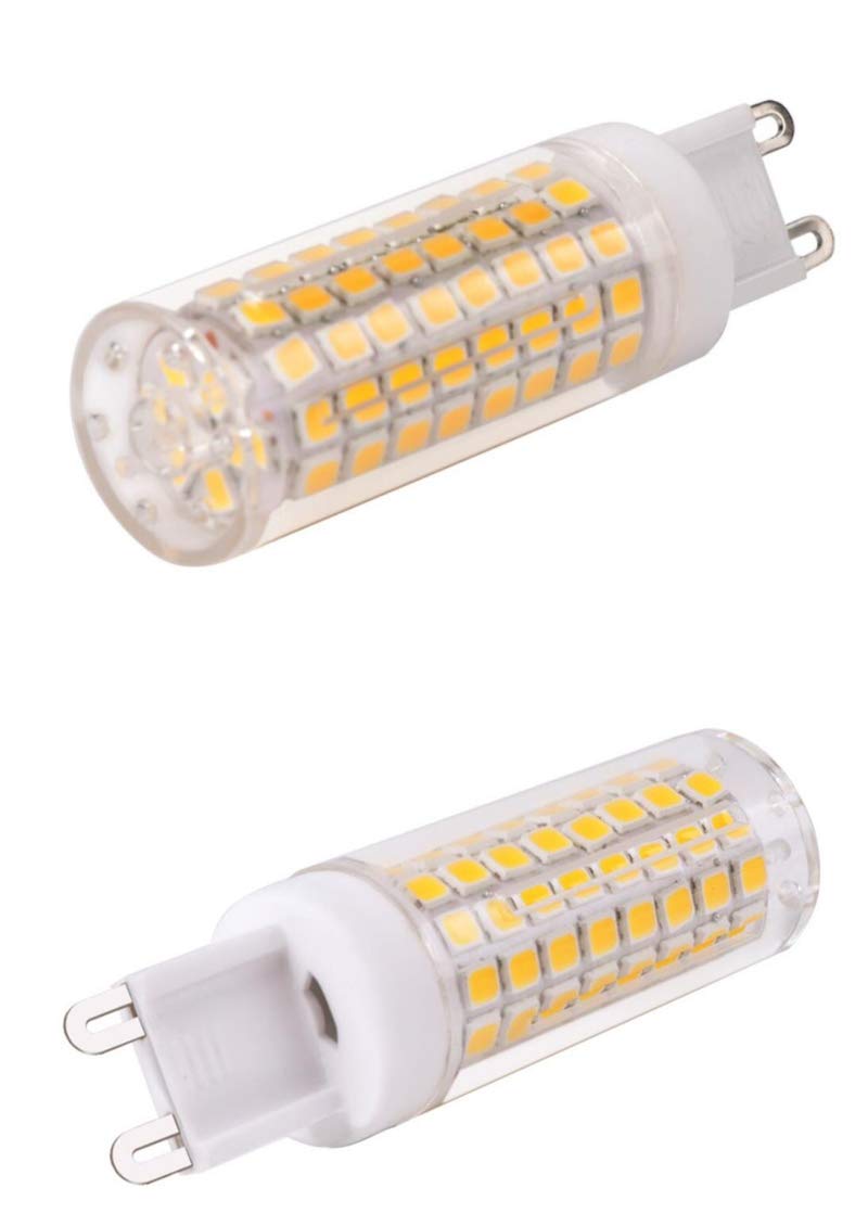 G9 LED Light Bulbs G9 Bi-Pin Base 9W (Equivalent to 100W Halogen Replacement) Warm White 3000K LED Corn Light for Home Living Room Bedroom