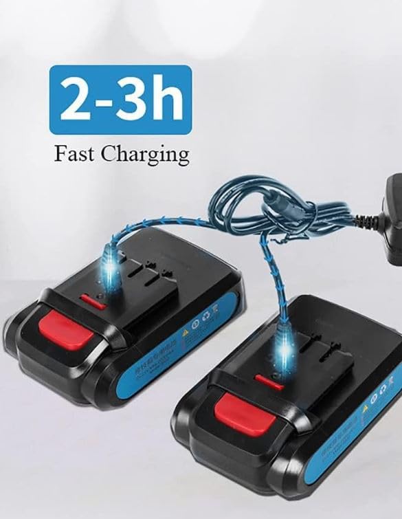 T POWER 21V Dual Ac Dc Adapter for Komok Electric Pruning Shears Models JYH-606, JYH-300, JYH-202, JYH-616, JYH-700 JYH-757, KOM-325 KM-21-03-K Class…
