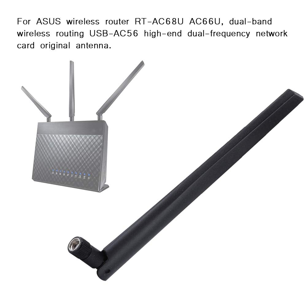 3PCS Router Original Antenna SMA Omnidirectional Antenna 2.4G,5G Dual Band Network Card External Antenna for RT AC68u