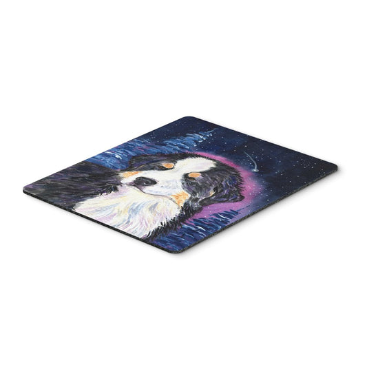 Caroline's Treasures SS8446MP Starry Night Bernese Mountain Dog Mouse Pad, Hot Pad or Trivet for Home Office Gaming Working Computers Laptop Mouse