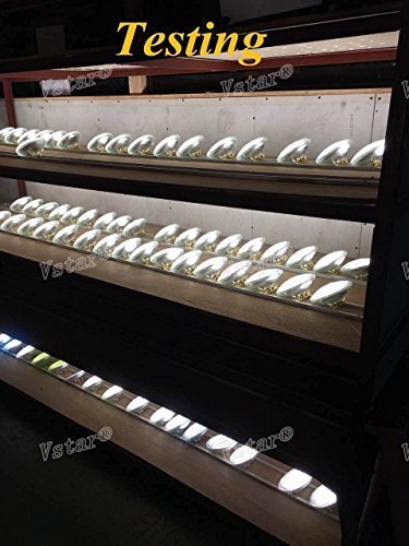 VSTAR® PAR36 LED Landscape Bulb, 12V 9W,900 lm 60W Halogen Eq.3000k,6 Packs