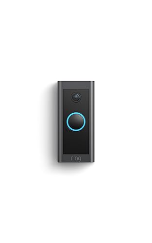 Ring Video Wired Doorbell (newest model), Home or business security, Two-Way Talk, advanced motion detection, HD camera and real-time alerts