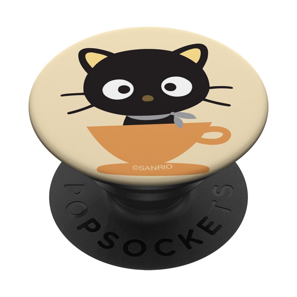 Chococat Coffee Cup PopSockets Stand for Smartphones and Tablets PopSockets Adhesive PopGrip