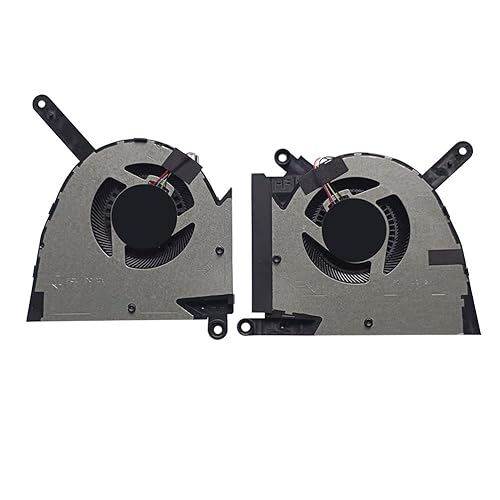 (1 Pair) New CPU GPU Cooling Fans Intended for ASUS TUF Dash (2022) FX517ZM FX517ZM-AS73 FX517ZR RTX 3060 3070 Series Laptop Replacement Fan DC 12V