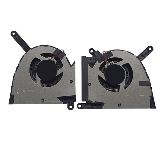 (1 Pair) New CPU GPU Cooling Fans Intended for ASUS TUF Dash (2022) FX517ZM FX517ZM-AS73 FX517ZR RTX 3060 3070 Series Laptop Replacement Fan DC 12V