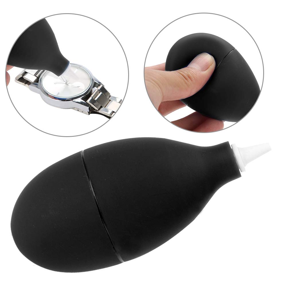 Semme Keyboard Cleaner, Rubber Powerful Air Dust Blower Pump, Cleaner Tool for Camera Watch Phone Keyboard Lens Filter Cleaning(Black)