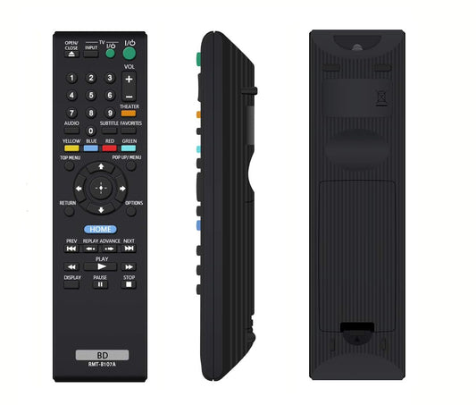 New RMT-B107A Remote Replaced for Sony BLU RAY DVD Player BDP-S570 BDP-S370 BDP-BX37 BDPBX57 BDP-S270 BDP-S470
