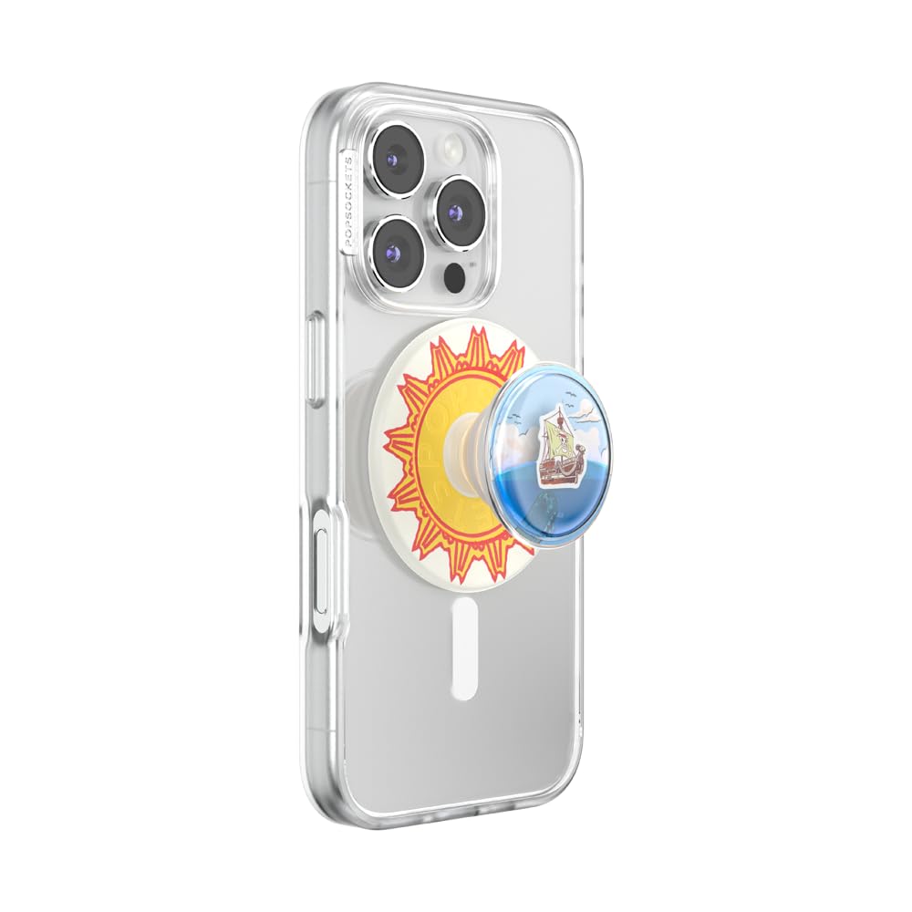 PopSockets Phone Grip for MagSafe, Magnetic Holder, Phone Stand, Anime - The Going Merry