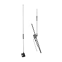 Tram 1192 50-Watt Pretuned Dual-Band 150 MHz to 154 MHz VHF/450 MHz to 470 MHz UHF Amateur Radio Antenna Kit with Glass Mount and Cable