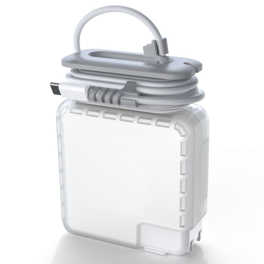 TATOFY Case Compatible with Apple MacBook 60w, 61w, 67w Charger, Travel Cord Organizer MacBook Accessories (for Apple 60W, 61W MagSafe Adapter, 67W