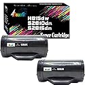 4Benefit 2-Pack (Black) Compatible Dell S2810dn S2810X 2810X Toner Cartridge S2815dn Used for H815dw S2810 593-BBML F9G3N KNRMF Printer