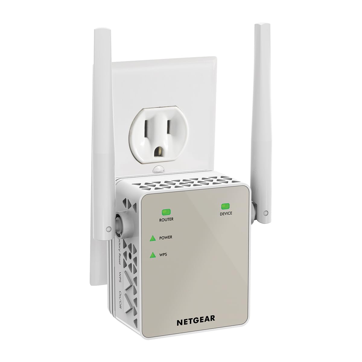 NETGEAR Dual-Band WiFi 5 Range Extender (EX6170) - Coverage up to 1,500 sq. ft., 25 Devices with AC1200 (up to 1200Mbps Speed) - Wireless Signal