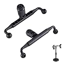 ThtRht 2 Pack Dual Phone Holder Tripod Mount Adapter 17mm Ball Mount Splitter with 1/4"-20 Thread Stand for Camera Tripod Phone Holder Light Stand