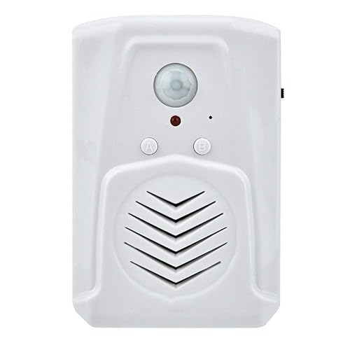 USB/Battery Powered Motion Sensor Alarm Doorbell - MP3 Audio Player with Infrared Induction, 4m Detection Distance & Custom Sound Options