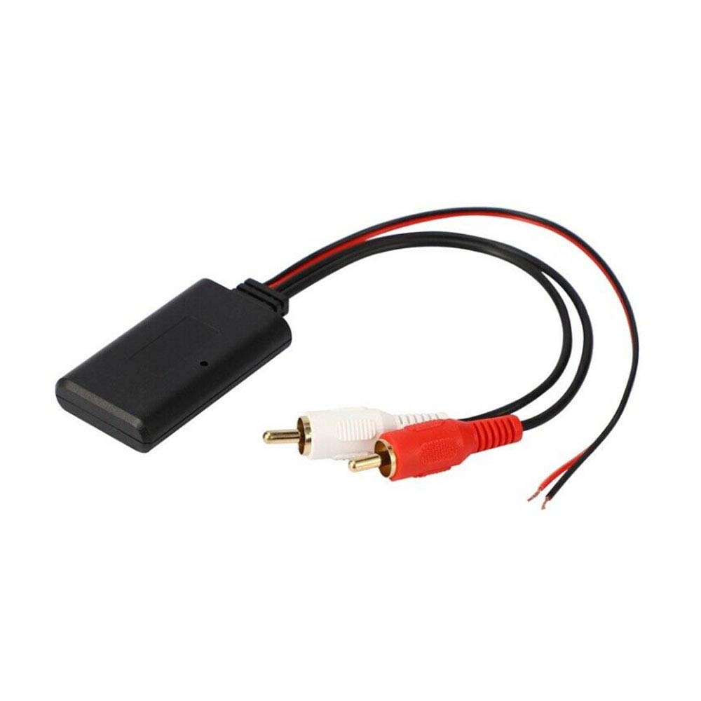 Wixine 1Pcs Car Universal Wireless Bluetooth Module Music Adapter RCA Aux Audio Cable