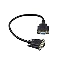 Hxchen 30cm/1ft 15Pin VGA Extension Cable, Male to Female Cable