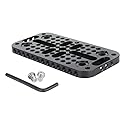 NICEYRIG Camera Cheese Mounting Plate, Universal Top Plate Applicable for URSA Mini 4K, Gimbal Stabilizer, Shoulder Rig System - 031