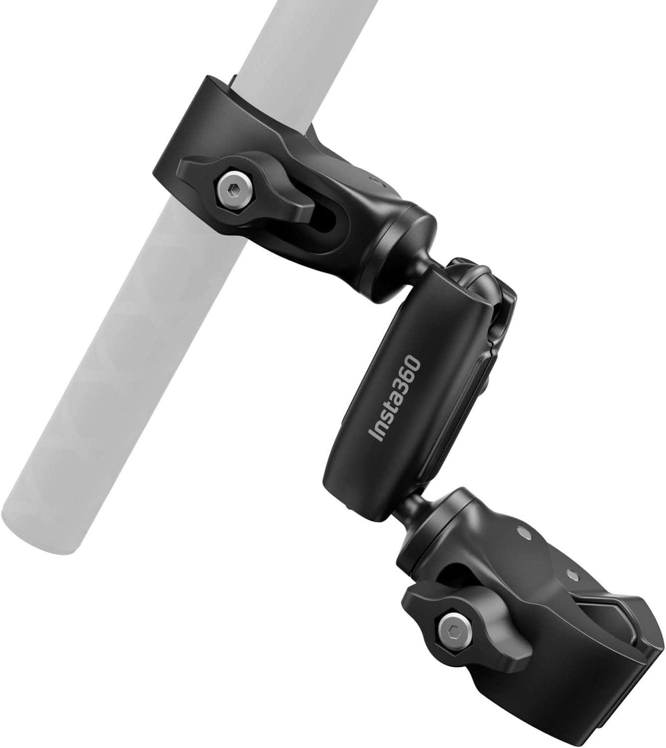 Insta360 Motorcycle Selfie Stick Support Clamp, Compatibale X5/X4/X3/X2, GO Ultra/GO 3S/GO 3/GO 2, Ace/ACE PRO 2, ONE RS (Twin/4K)/ONE R