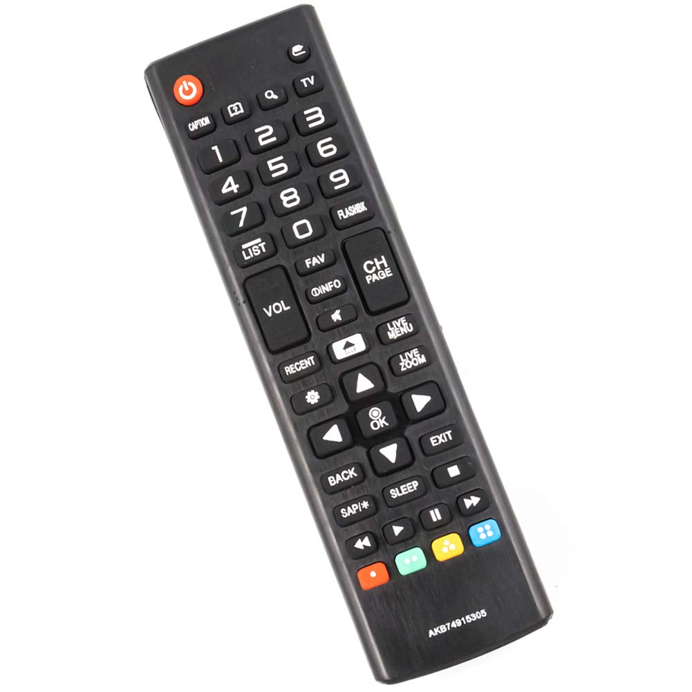 AKB74915305 Replace Remote fit for LG TV 43UH6030 43UH610 43UH6100 43UH6100UH 43UH6100-UH 43UH610A 43UH610AUJ 43UH610A-UJ 43UH610UJ 43UH610-UJ