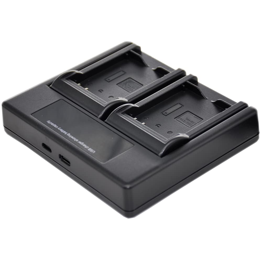 BTBAI D-Li106 Battery Charger USB Dual for DLi106 D-L1106 D-BC106 MX-1 MX1 X90 X-90 NP-70 Digital Camera Charger Adapter s1a