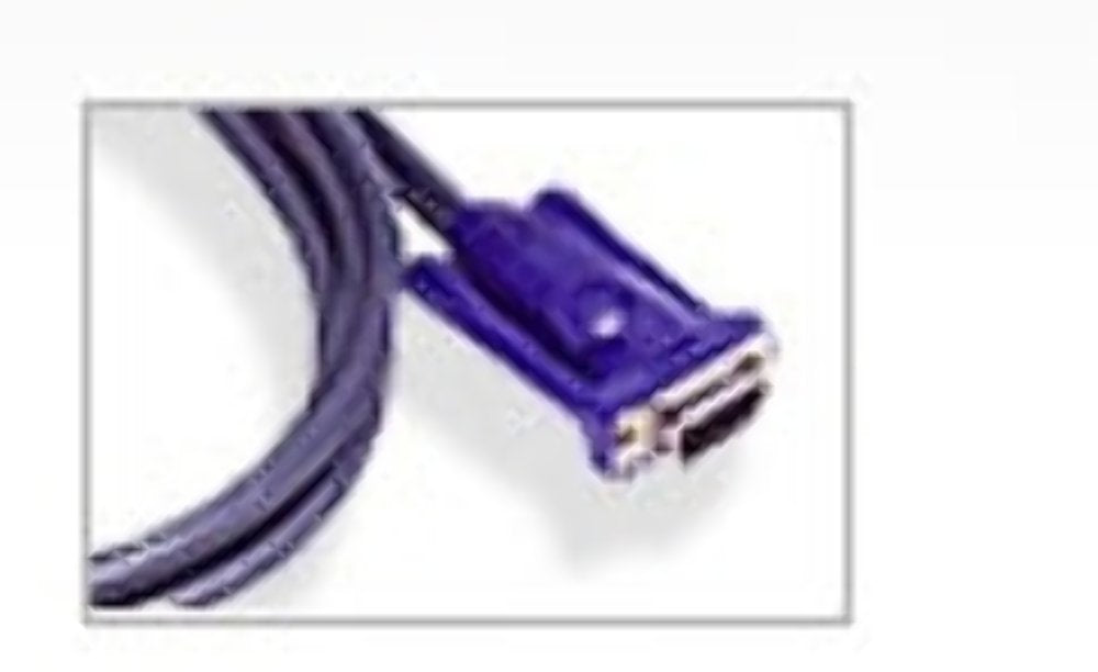 Aten 2l-5201u Keyboard/Video/Mouse (kvm) Cable - 4 Pin USB Type A, Hd-15 (m) - 15
