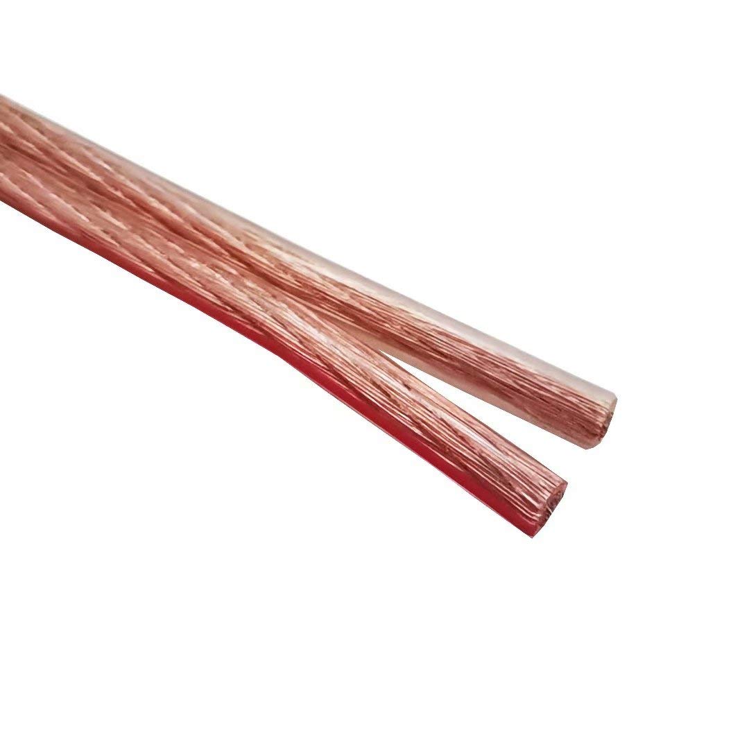 Cableague 16AWG Speaker Wire,16 AWG Gauge Speaker Wire Cable 100 Feet Great Use for Home Theater Speakers and Car Speakers