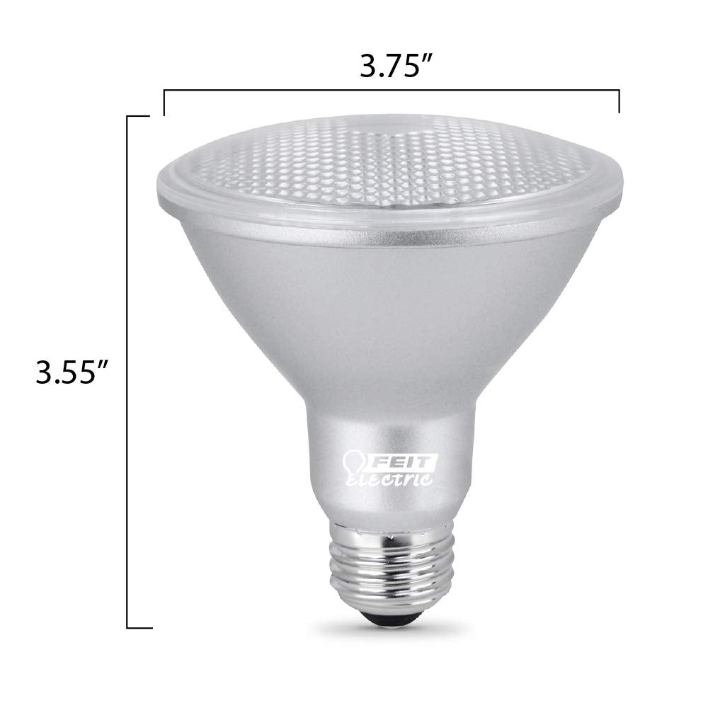 Feit Electric PAR30 LED Short Neck Spotlight Bulb, 75W Eq, Bright White
