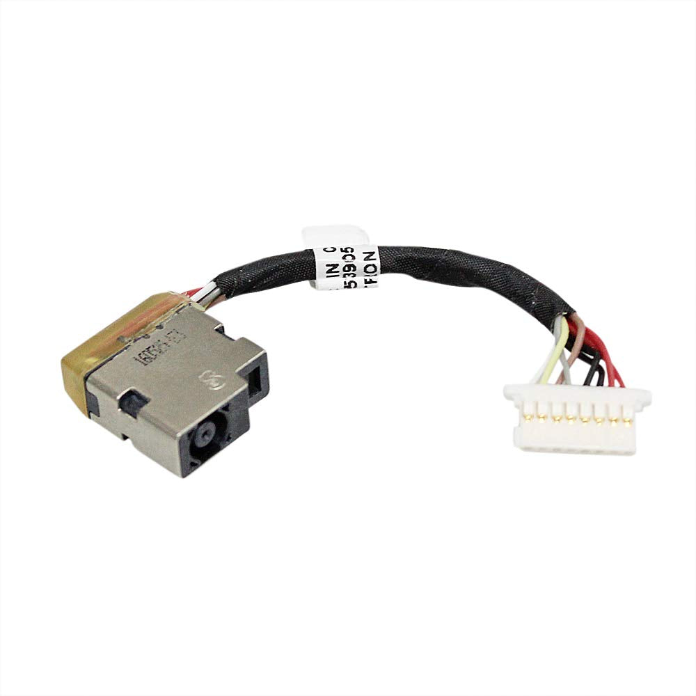 Zahara DC Power Jack with Cable Plug Replacement for HP 430 440 450 455 470 G4 G5 G6 G7 853905-F7A 853905-Y7A 853905-S7A CBL00760-0050 ?7cm?