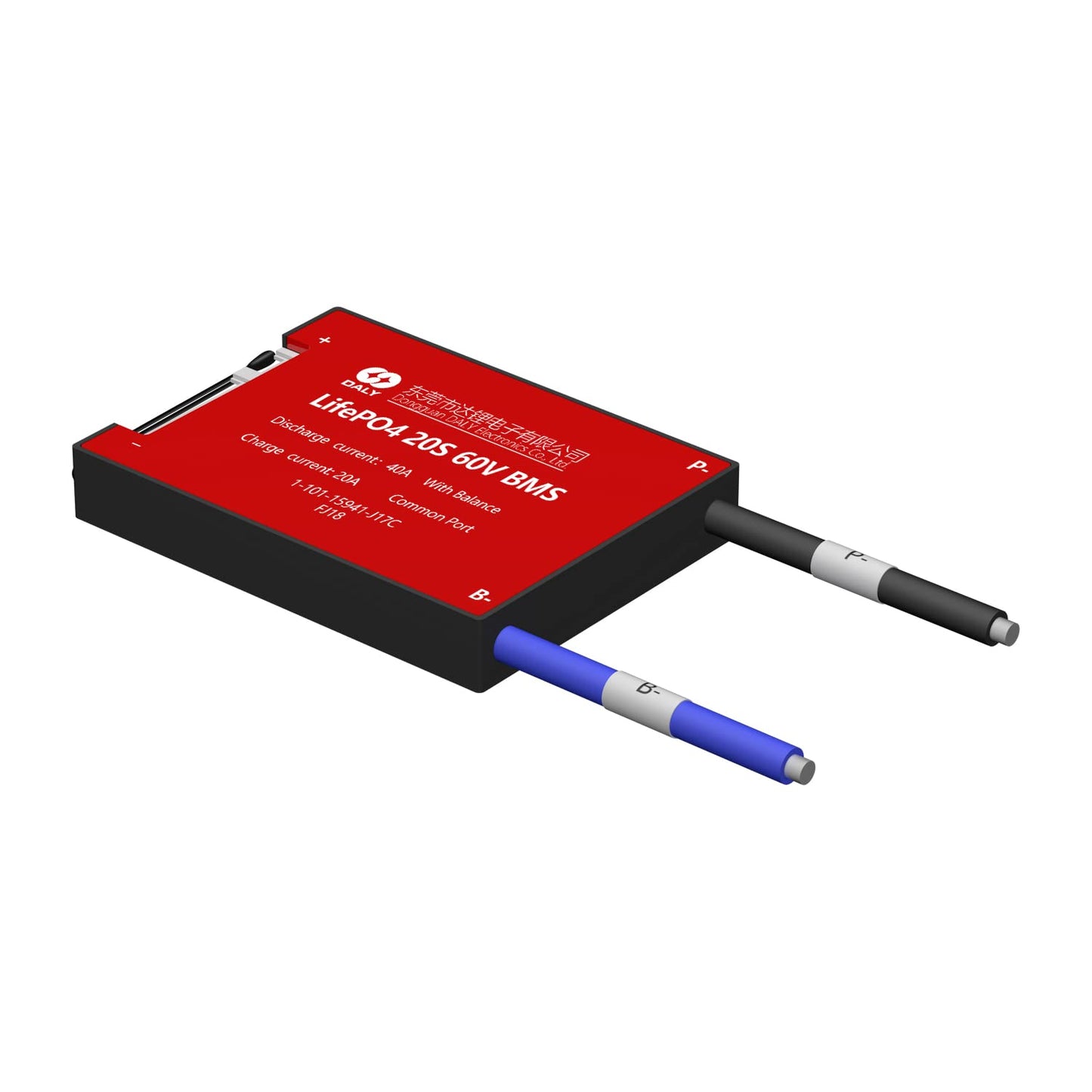 DALY BMS LiFePo4 20S 60V 40A PCB Battery Protection Board Common Port with Balance for 18650 Battery Pack