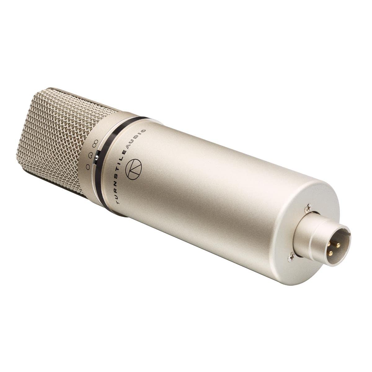 Turnstile Audio Concourse Series TAC1100 Multi-Pattern Cardioid Condenser Microphone, Large Diaphragm for Vocal Recording, Podcasting, and Streaming
