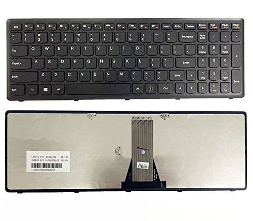 New US Layout Black Color Laptop Keyboard Replacement for IBM Lenovo IdeaPad Flex15 G500S G505S S500 S510 S510P Z510 25211050 25211020 V-136520PS1-US