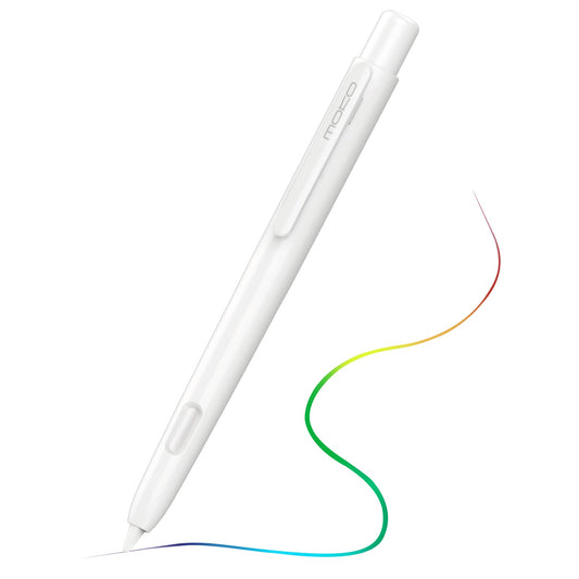 Moko Retractable Protective Case Fit Apple Pencil Pro/2nd Generation, White