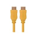 Monoprice 4K High Speed HDMI Cable - 4K60Hz, 18Gbps, HDR, 6ft, Yellow