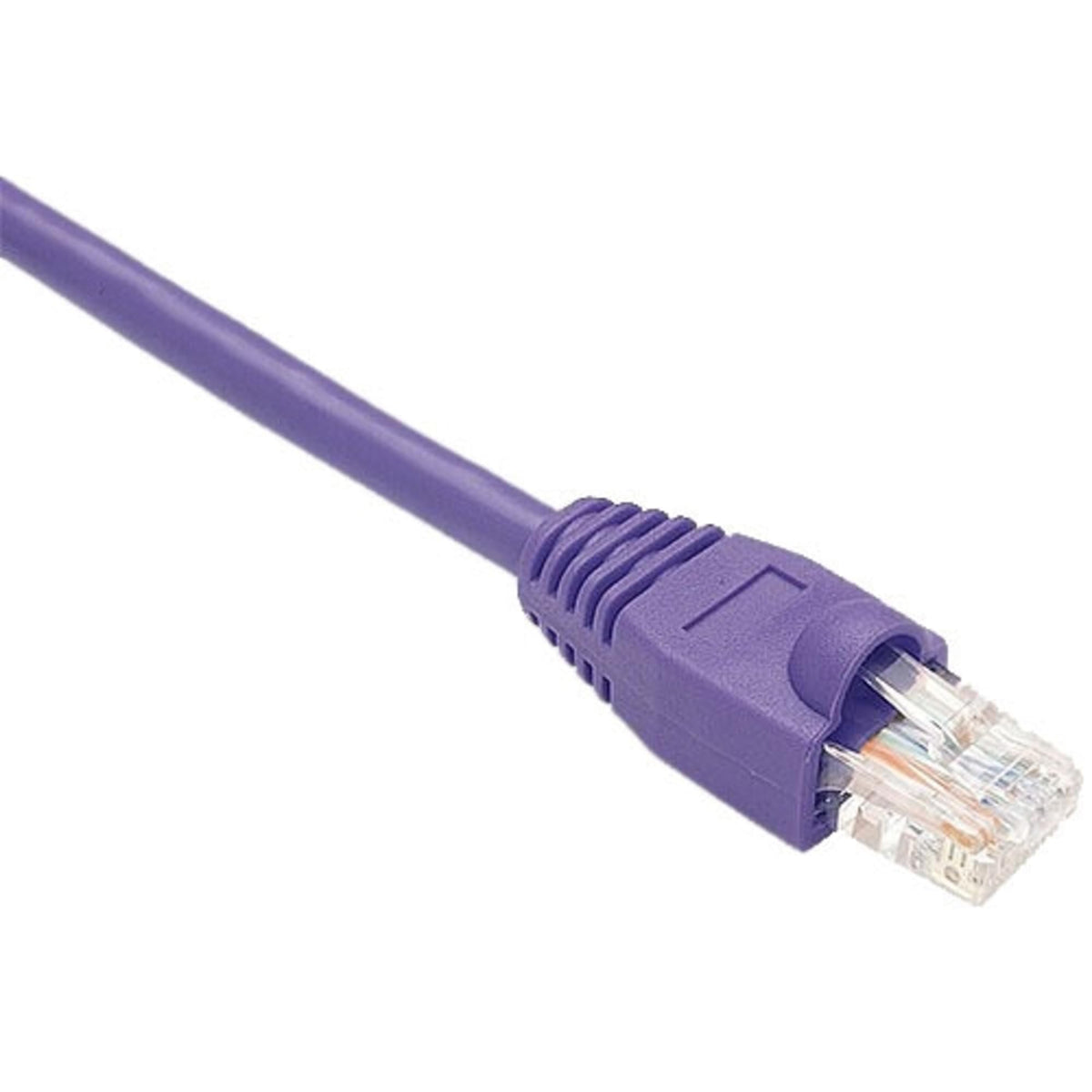 10ft Purple Cat6 Patch Cable, Utp, Snagless