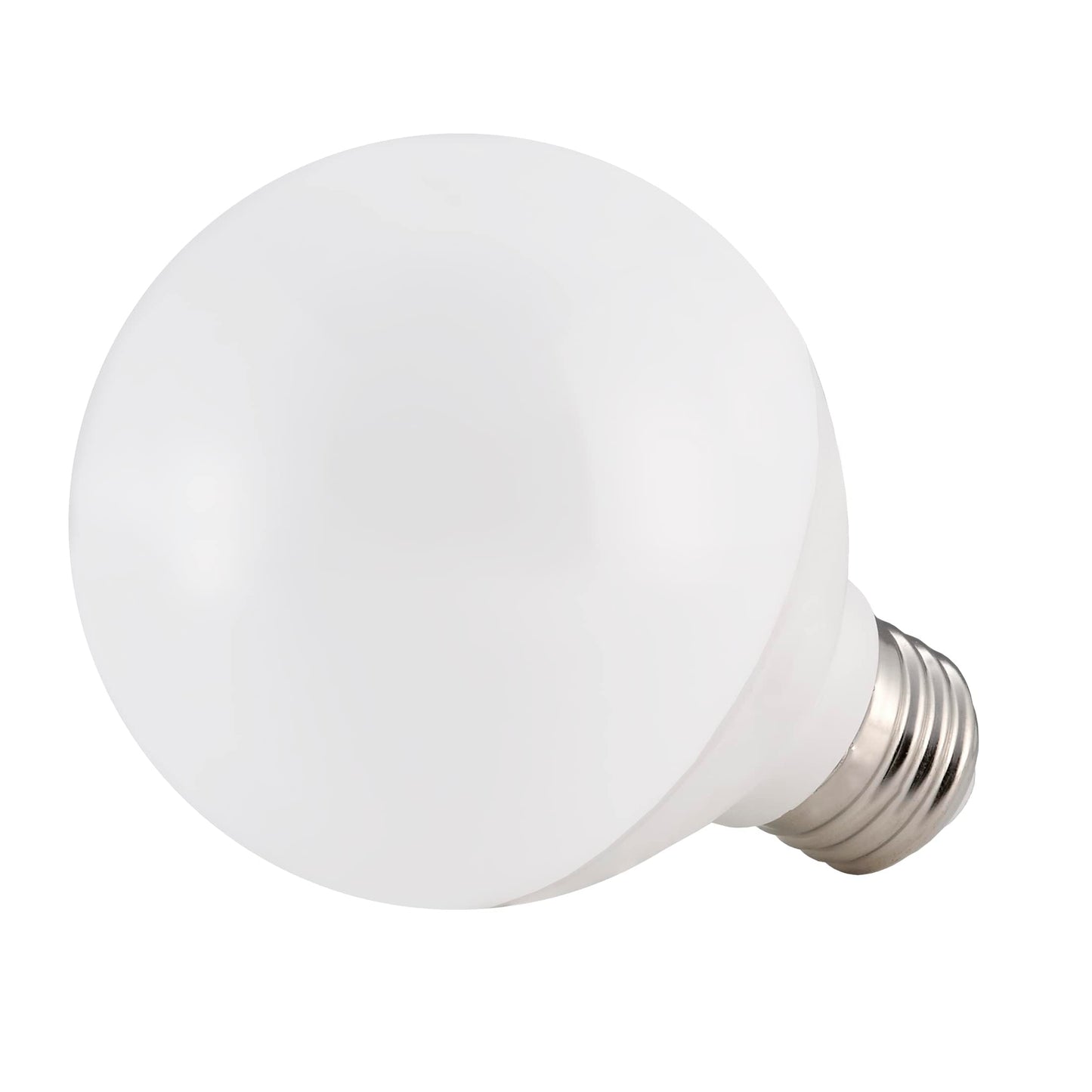 Maxxima G25 Globe LED Light Bulbs, 450 Lumens, 2700K, 40W Equal, 6 Pack