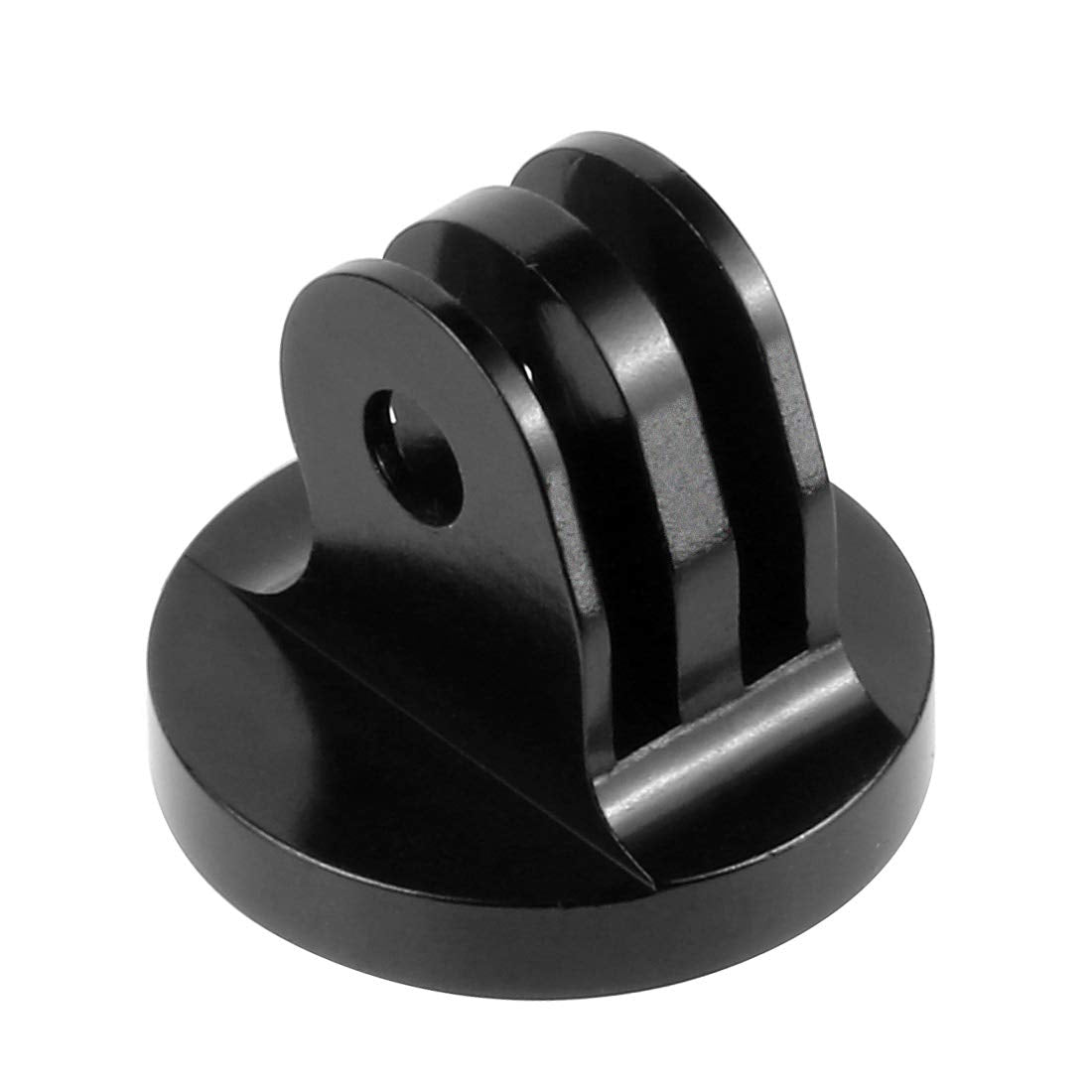 NovelGoal Mini Tripod Mount Adapter 1/4" Aluminium Alloy Base Compatible with GoPro Sports Action Camera Accessories (Black)