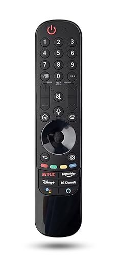 Replacement Remote Control MR21GA for LG Smart TV 43NANO75UPA 3UP7560AUD 50NANO75UPA 50UP8000PUA 65NANO75UPA 75NANO90UPA OLED55G1PUA OLED55B1PUA
