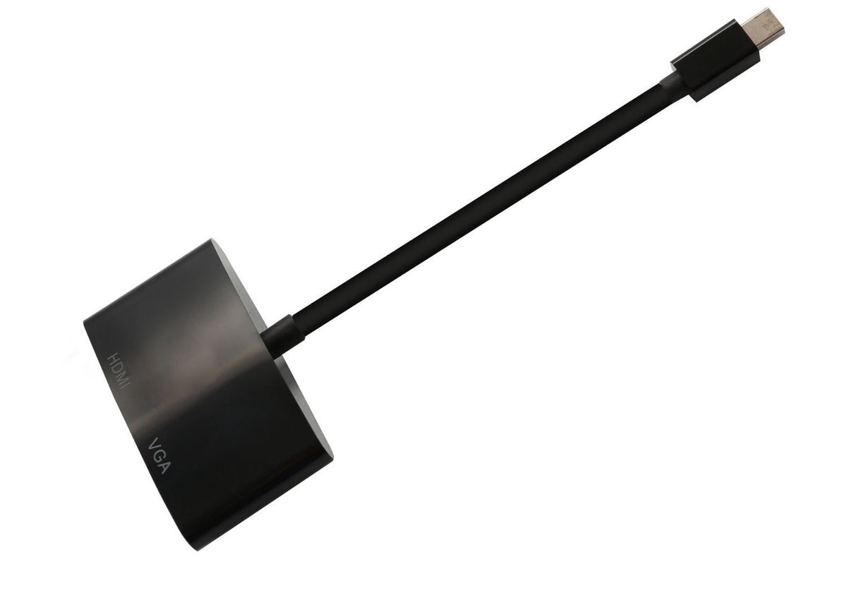 IO Crest SY-ADA33029 Mini DP to VGA/HDMI Converter DisplayPort Male 20-pin