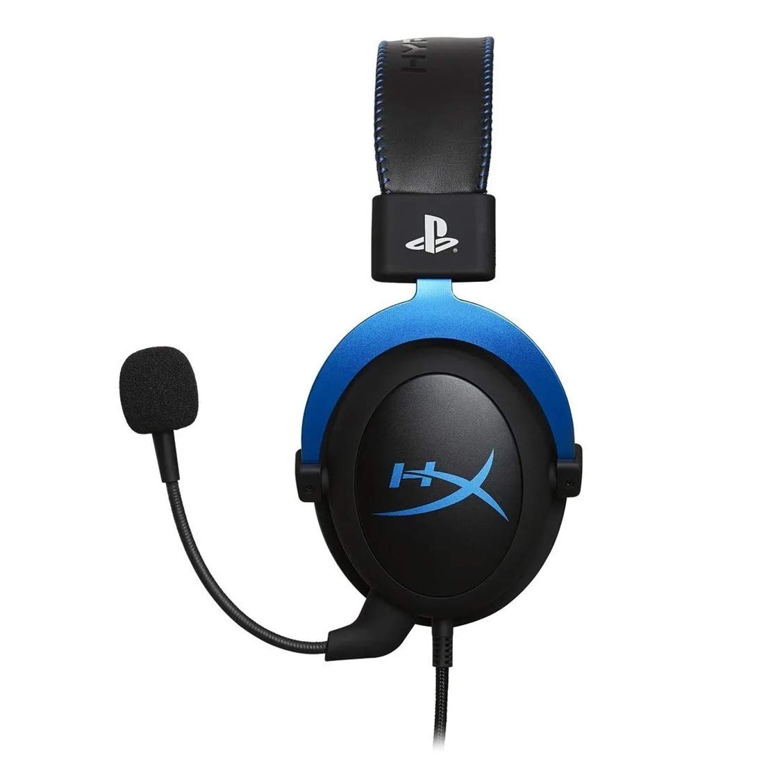 HyperX Cloud - Official PlayStation Licensed Gaming Headset for PS4 and PS5 with In-Line Audio Control, Detachable Noise Cancelling Microphone