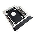 2nd HDD SSD Hard Drive Optical Caddy Frame Tray for Lenovo YangTian V110-15ISK V110-15IKB with Bezel Front Panel Faceplate Metal Bracket Holder