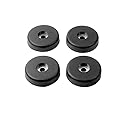 KROYWACHS DJ Speaker Cabinet Rubber Feet for Speaker Cabinets and Flight Case? Repair Kit Accessories Woofer 4PCS 40x10mm for Home Theater Karaoke