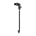 ARKON Mounts RoadVise XL Phone Holder with Seat Rail & Floor Mount | for Cars & Trucks | Solid & Flexible 18" Gooseneck | Solid 3.75" Shaft |